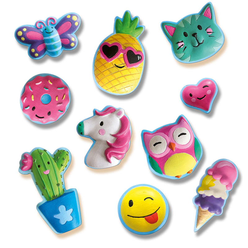 ギャラリービューアに画像をロードする, Ses creative ses gieten en schilderen - vrolijke figuren
