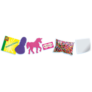 Ses creative - beedz - unicorns en prinsessen - 2100 strijkkralen met grondplaten en strijkvellen - vanaf 5 jaar