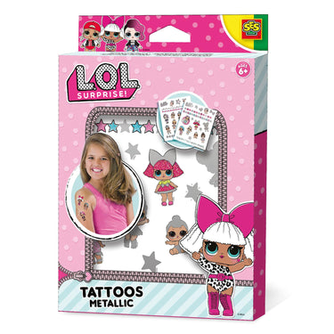 L.o.l. ses metallic tattoos