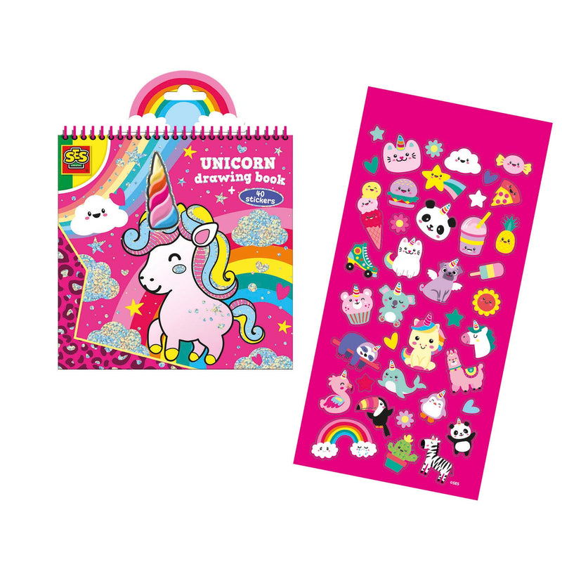 ギャラリービューアに画像をロードする, Ses creative ses unicorn kleurboek
