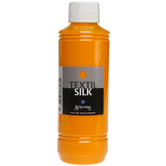Schjerning zijdeverf es silk, goudgeel, 250 ml 1 fles