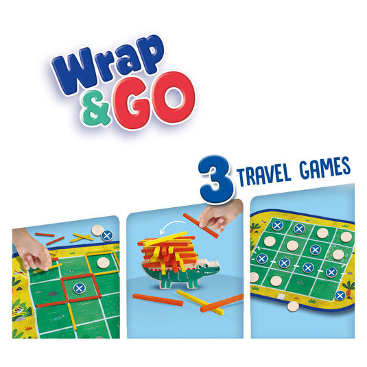 Ses wrap en go reisspellen, 3in1