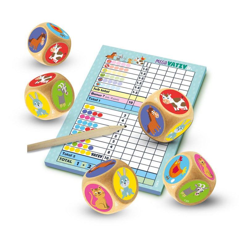 Load image into Gallery viewer, SES Mega Yatzy Junior Kinderbordspel
