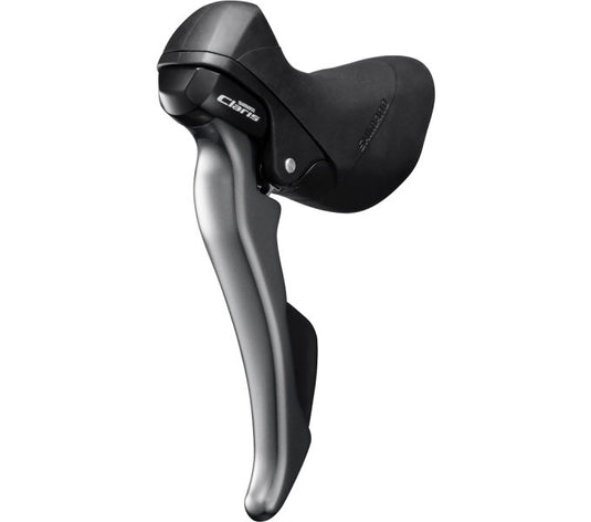 Shimano versteller (links) met remhendel 2 speed claris st-r2000 - grijs zwart