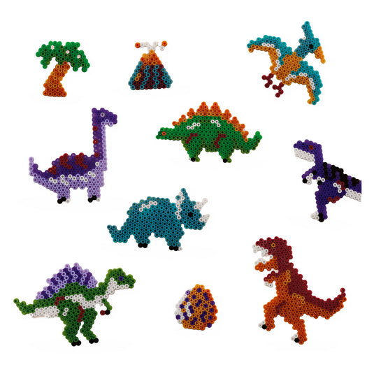 Ses creative ses strijkkralen - dino wereld