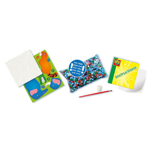 Ses creative ses strijkkralen - safari dieren