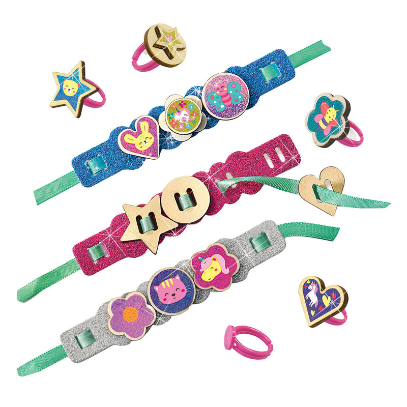 Load image into Gallery viewer, SES Easy Glitter Ringen en Armbanden
