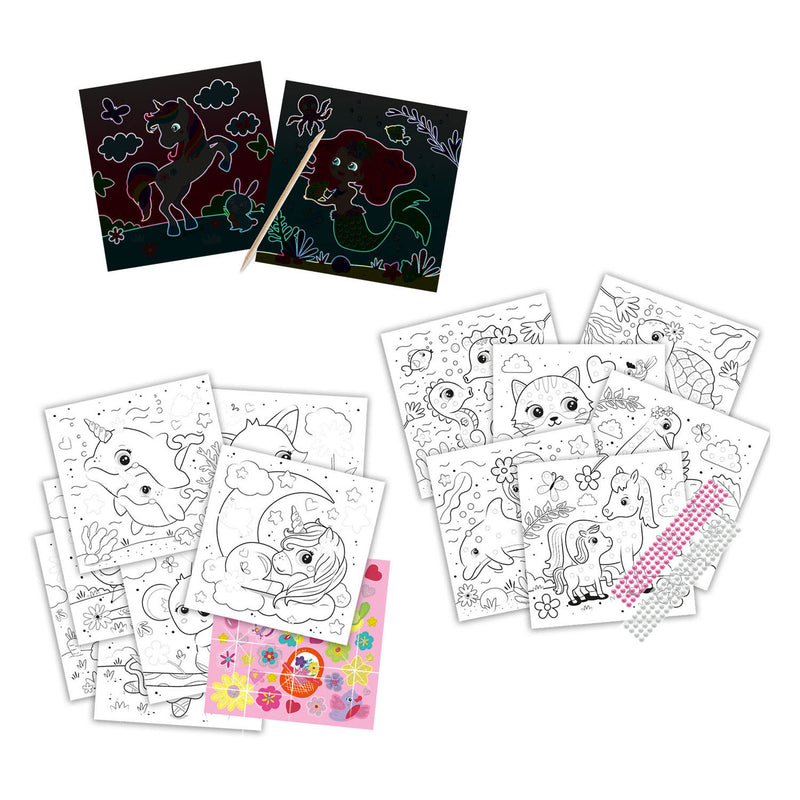 Chargez l'image dans la visionneuse de la galerie, Ses creative ses doe kleurboek glitter 3 in 1
