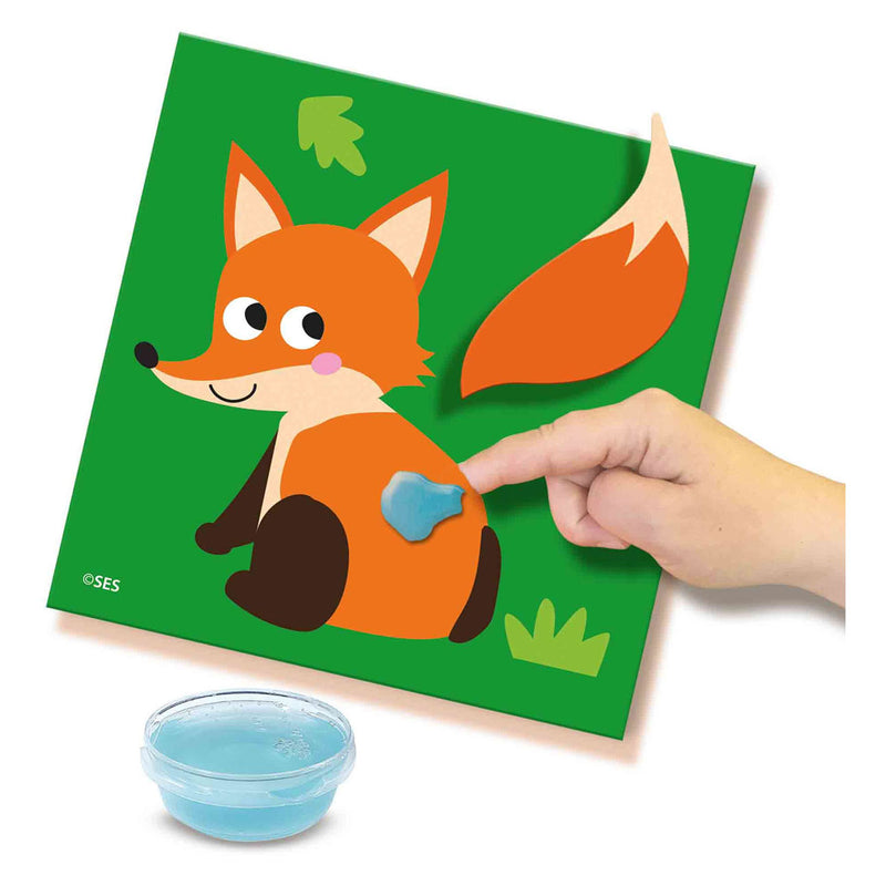 Load image into Gallery viewer, Ses my first - dierenstaarten plakken
