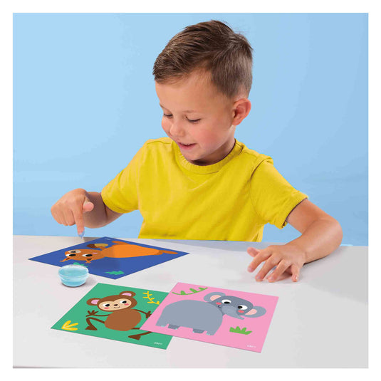 Ses my first - dierenstaarten plakken