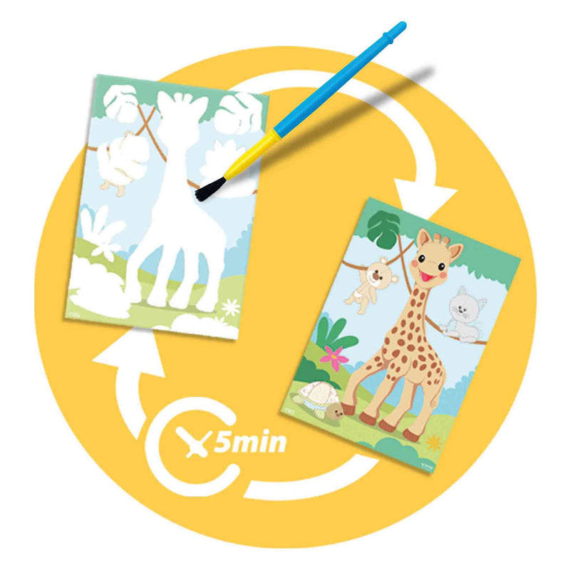 Afbeelding laden in galerijviewer, Ses creative ses my first sophie la girafe - kleuren met water
