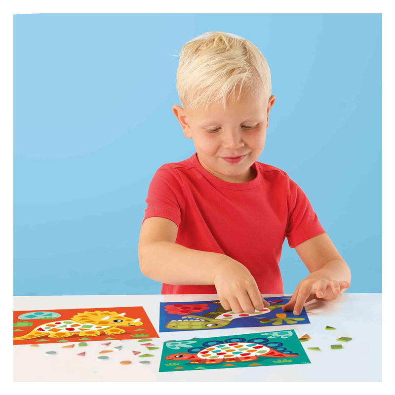 Load image into Gallery viewer, Ses ik leer dino&#39;s mozaïeken
