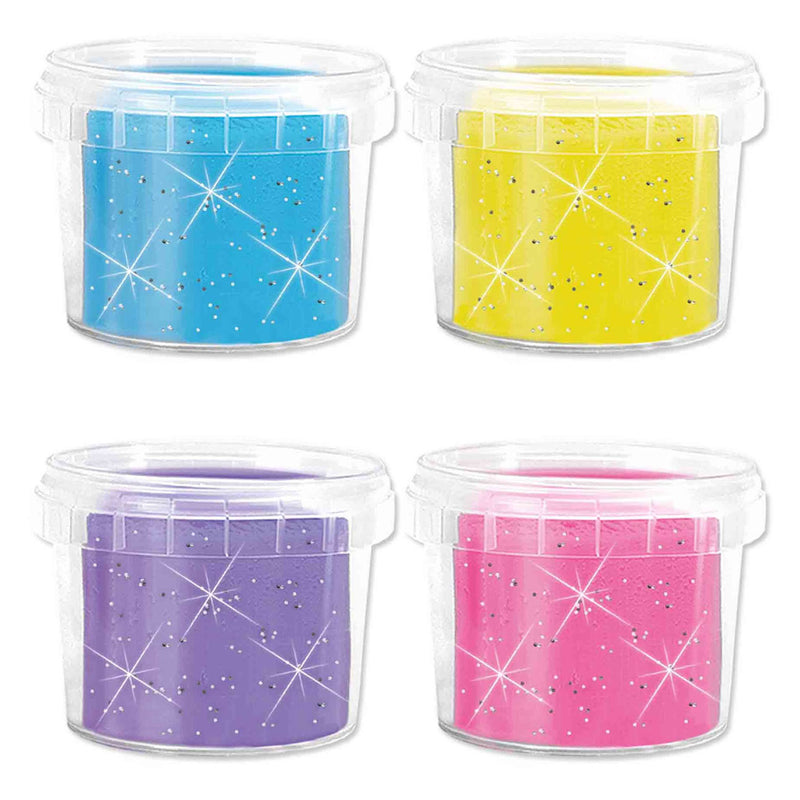 Afbeelding laden in galerijviewer, Ses creative ses feel good klei - sparkle, 4x90gr
