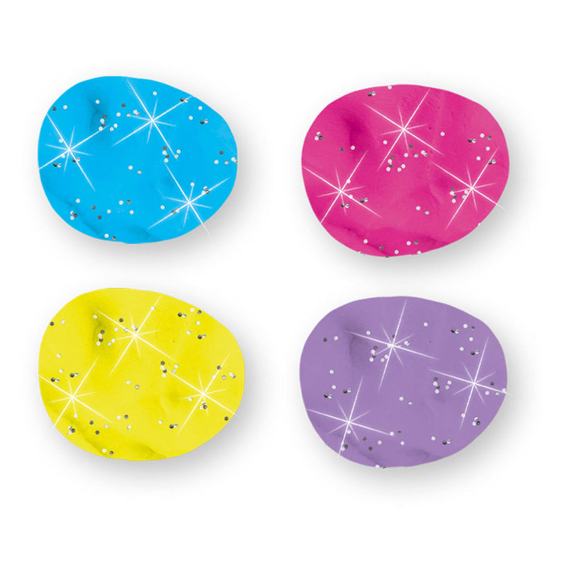 Afbeelding laden in galerijviewer, Ses creative ses feel good klei - sparkle, 4x90gr
