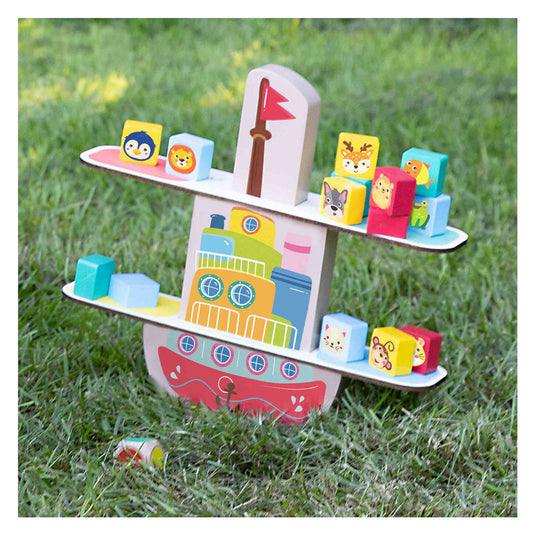 Ses creative ses houten balans boot