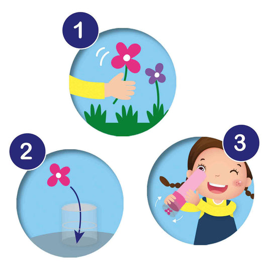 Ses vind en vul caleidoscoop