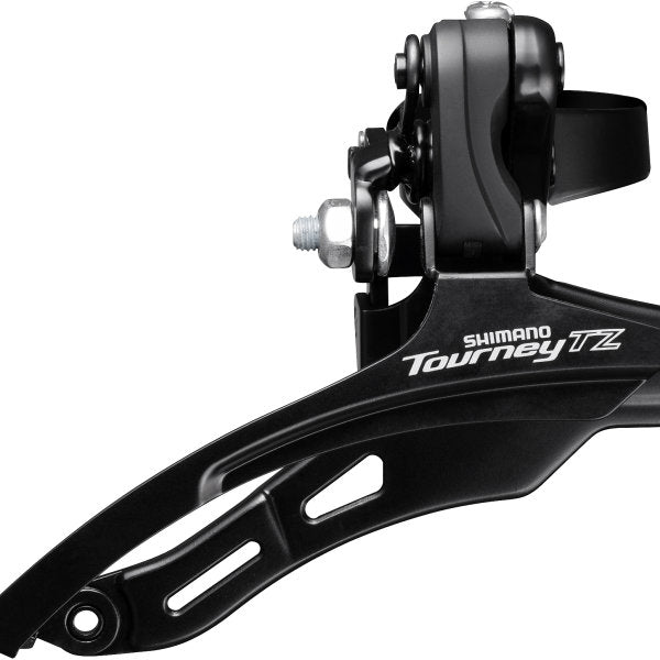 Shimano Voorderailleur 6 7-speed Tourney TZ FD-TZ500 down swing top pull hoge klem ø28,6 mm 42T