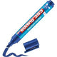 Flipchart marker edding beitelpunt blauw
