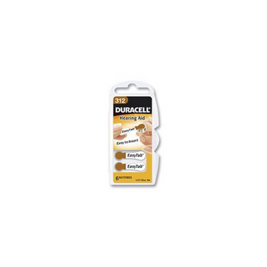 Duracell da312 gehoorapparaat batterij 1,4v