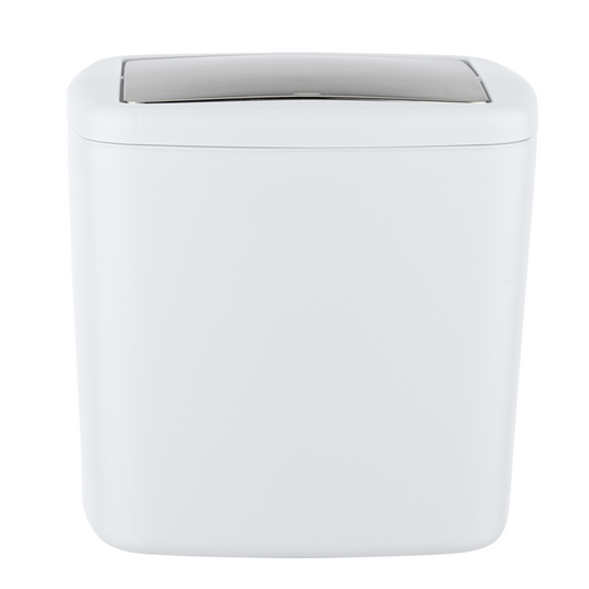 Wenko 1065669 - afvalemmer barc. l 8,5 ltr wit | 1 stuks