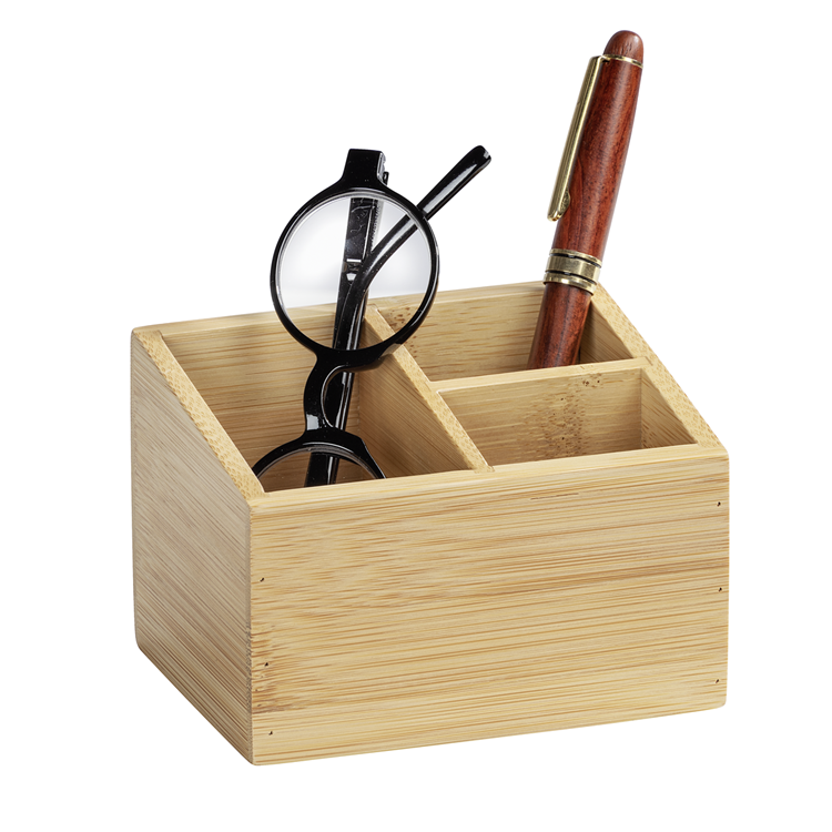 Afbeelding laden in galerijviewer, Wenko 1069598 - univ.org. terra 3-vaks bamboe | 1 stuks
