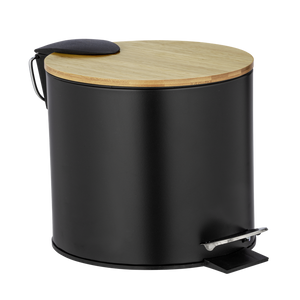 Wenko 1069599 - afvalemmer tort. 3 ltr mat zw. | 1 stuks