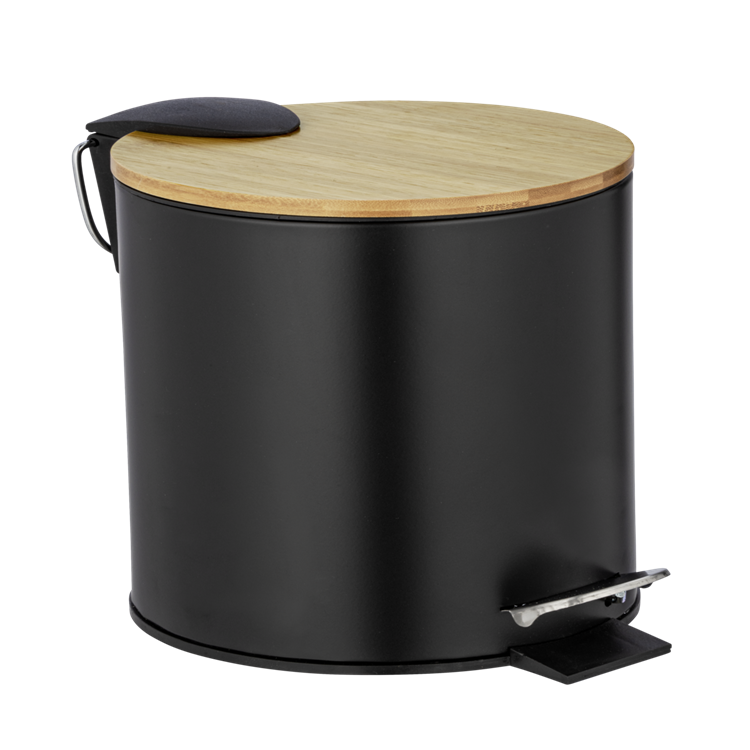 Afbeelding laden in galerijviewer, Wenko 1069599 - afvalemmer tort. 3 ltr mat zw. | 1 stuks
