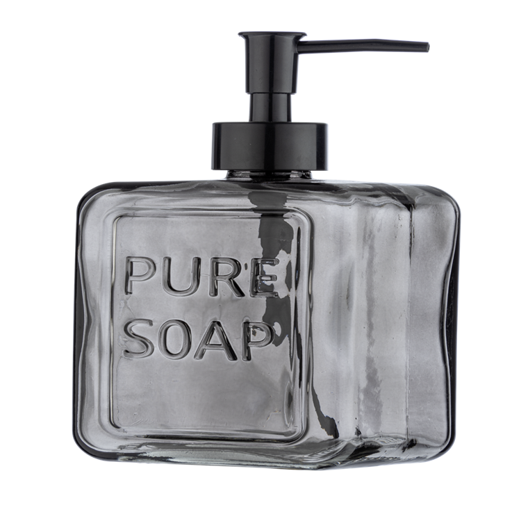 Afbeelding laden in galerijviewer, Wenko 1069581 - zeepdispenser pure soap grijs | 1 stuks
