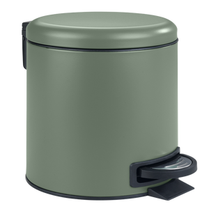 Wenko 1069576 - afvalemmer leman 3l donkergr. | 1 stuks