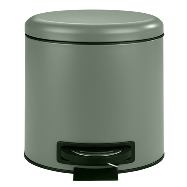 Wenko 1069576 - afvalemmer leman 3l donkergr. | 1 stuks
