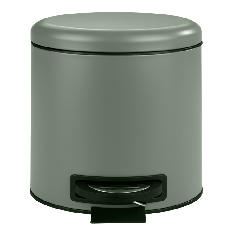 Afbeelding laden in galerijviewer, Wenko 1069576 - afvalemmer leman 3l donkergr. | 1 stuks
