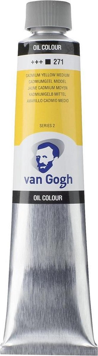 Van gogh olieverf tube 200 ml cadmiumgeel middel 271