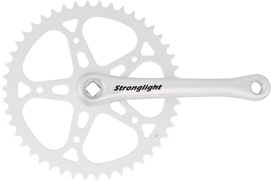 Stronglight crankstel crankset 46t 1-speed 170mm sil.