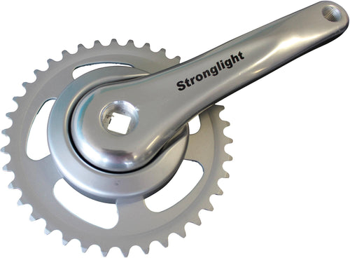 Stronglight crankstel earth crankset strongl.earth 38t 170mm sil.