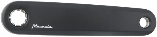 Miranda crank delta 0 crank delta 0 left,170mm,alu,w.screws