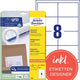 Avery multifunctionele etiketten zweckform 67,7 x 97 mm wit