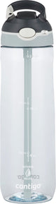 Contigo ashland autospout waterfles met rietje | grote bpa-vrije drinkfles van 720ml | sportfles | lekvrije drinkfles | ideaal voor school, de sportschool, fiets, hardlopen, wandelen | macaroon