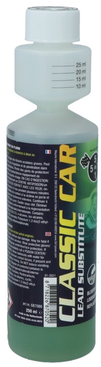 5in1 loodvervanger - voor alle twee- en viertakt benzinemotoren - milieuvriendelijk - 250ml