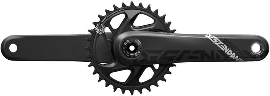 Truvativ crankstel descendant carbon eagle crank set desce. carb.eagle 32t.dub