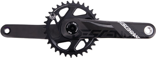 Truvativ crankstel descendant carbon eagle crank set desce. carb.eagle 32t.dub boost