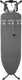 Leifheit strijkplank air board m - 120x38 cm - zwart