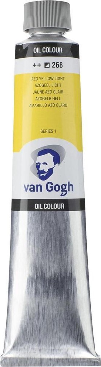 Van gogh olieverf tube 200 ml azogeel licht 268