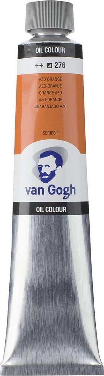 Van gogh olieverf tube 200 ml azo-oranje 276