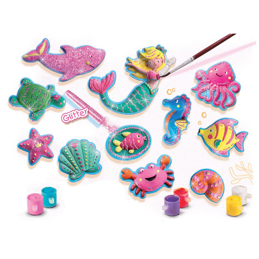 Ses gieten en schilderen - oceaanfiguren