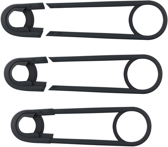 Hebie Chainglider Nexus 5 - Fietskettingbeschermer voor 27 of 30 tands tandwiel - E-bike accessoire - Zwart