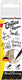 Eberhard faber tattoo stiften - skinlettering - 4 stuks - zwart - ef-559506
