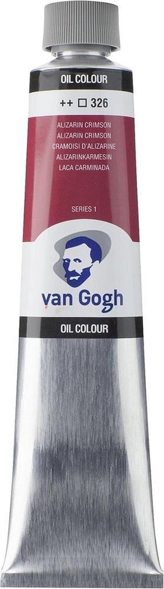 Van gogh olieverf tube 200 ml alizarin crimson 326