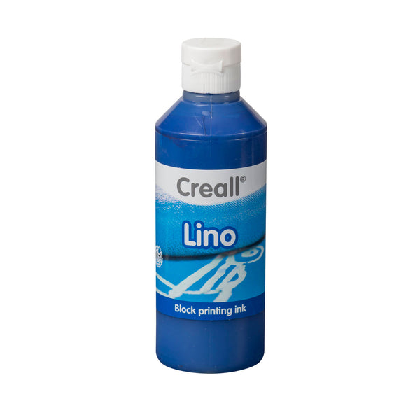 Creall Lino Blockprintverf Donkerblauw, 250ml