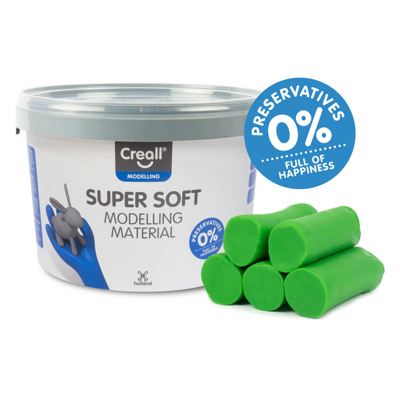 Load image into Gallery viewer, Creall Supersoft klei Groen, 1750gr.
