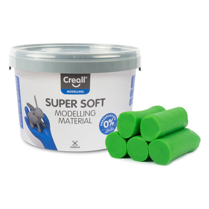 Load image into Gallery viewer, Creall supersoft klei groen, 1750gr.
